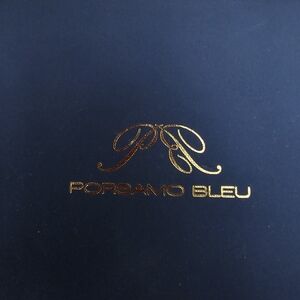 Porsamo Bleu Gold Watch, Purple face